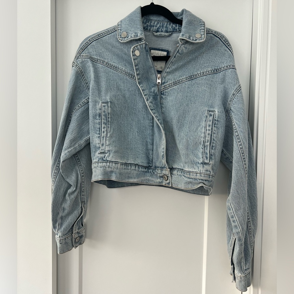 Abercrombie & Fitch Light Blue Jean Jacket